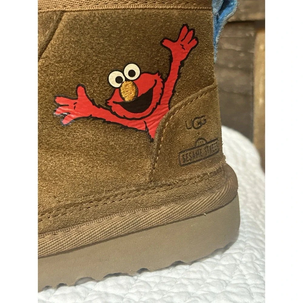 UGG‎ X Sesame Street Neumel Boot  Elmo Cookie Monster 1147232T Toddler Size 10